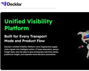 데클라, 무역로 위험 점수 제공하는 강력한 AI 기반 공급망 분석 솔루션 발표