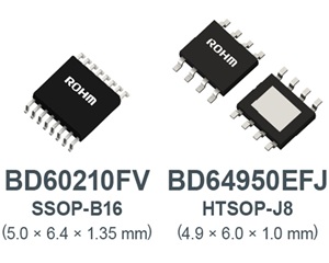 로옴, DC Brush 모터 구동에 폭넓게 대응 가능한 범용 모터 드라이버 IC 개발